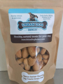 Peanut Butter Hearts Grain Free Dog Treat